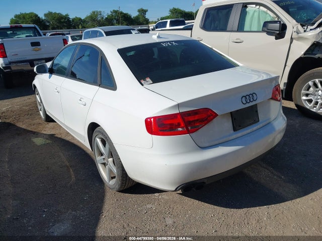 2012 Audi A4 2.0t Premium მანქანა იყიდება აუქციონზე, vin: WAUAFAFL3CN018815, აუქციონის ნომერი: 44799380
