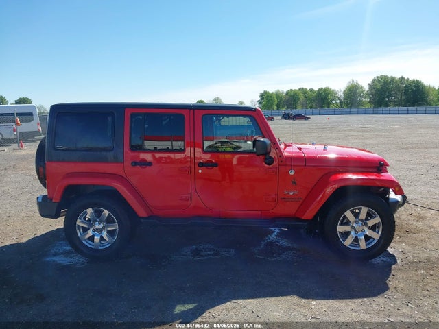 44799432 :رقم المزاد ، 1C4BJWEG2GL237855 vin ، 2016 Jeep Wrangler Unlimited Sahara مزاد بيع