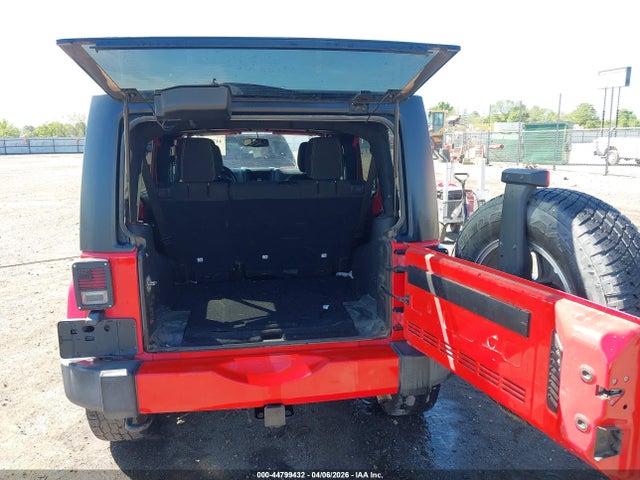 44799432 :رقم المزاد ، 1C4BJWEG2GL237855 vin ، 2016 Jeep Wrangler Unlimited Sahara مزاد بيع