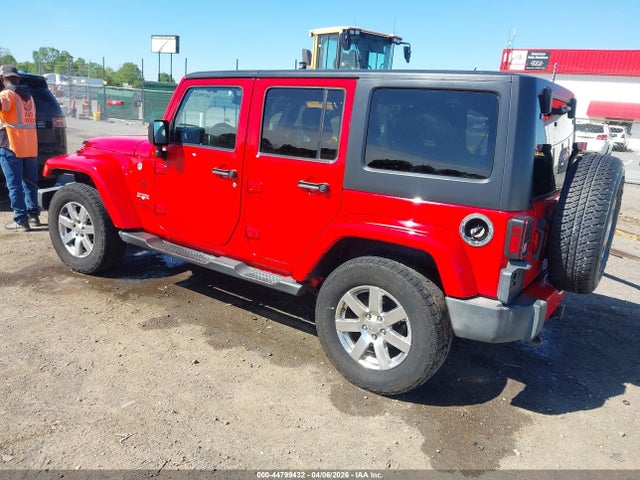 44799432 :رقم المزاد ، 1C4BJWEG2GL237855 vin ، 2016 Jeep Wrangler Unlimited Sahara مزاد بيع