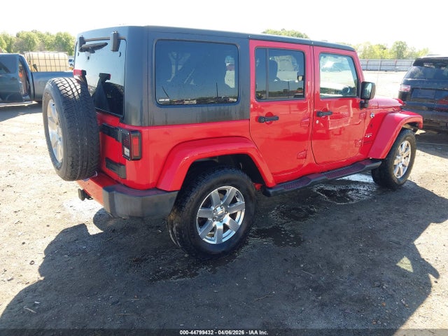 44799432 :رقم المزاد ، 1C4BJWEG2GL237855 vin ، 2016 Jeep Wrangler Unlimited Sahara مزاد بيع