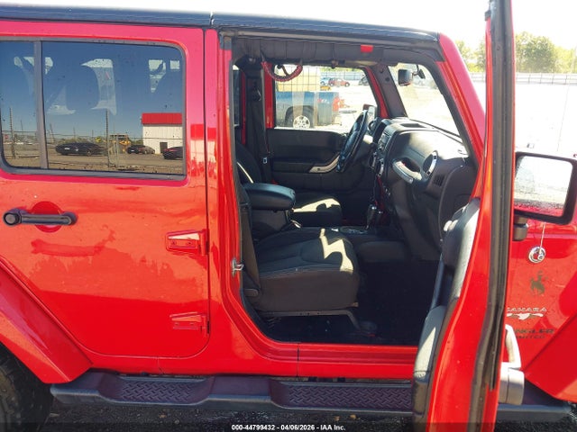 44799432 :رقم المزاد ، 1C4BJWEG2GL237855 vin ، 2016 Jeep Wrangler Unlimited Sahara مزاد بيع