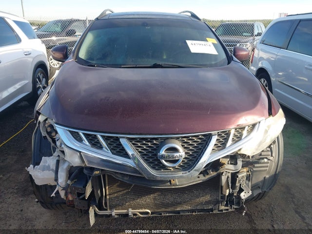 2014 Nissan Murano Sl მანქანა იყიდება აუქციონზე, vin: JN8AZ1MW8EW532085, აუქციონის ნომერი: 44799454