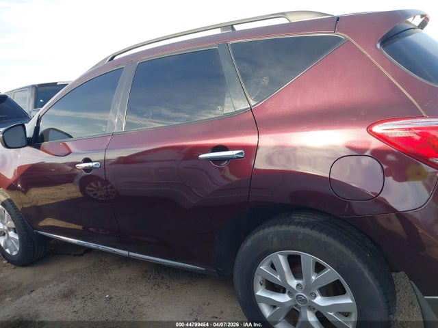 2014 Nissan Murano Sl მანქანა იყიდება აუქციონზე, vin: JN8AZ1MW8EW532085, აუქციონის ნომერი: 44799454