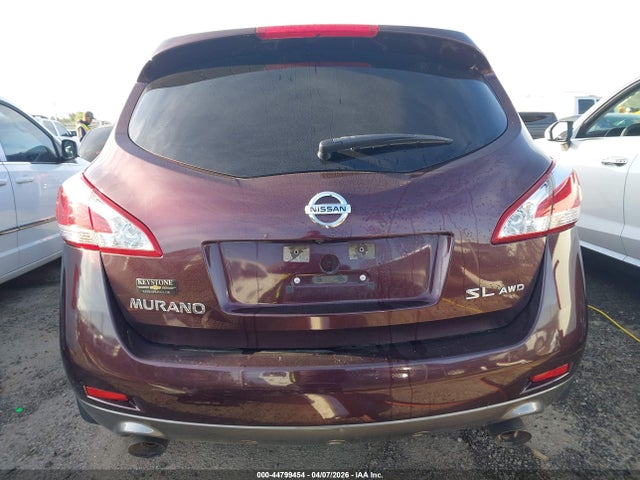 2014 Nissan Murano Sl მანქანა იყიდება აუქციონზე, vin: JN8AZ1MW8EW532085, აუქციონის ნომერი: 44799454