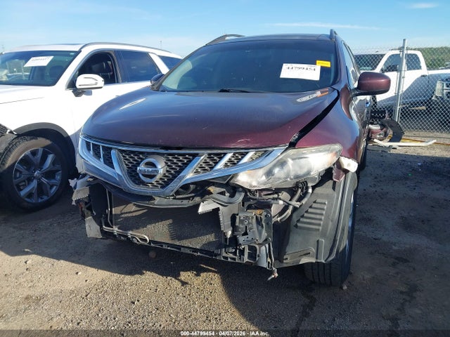 2014 Nissan Murano Sl მანქანა იყიდება აუქციონზე, vin: JN8AZ1MW8EW532085, აუქციონის ნომერი: 44799454