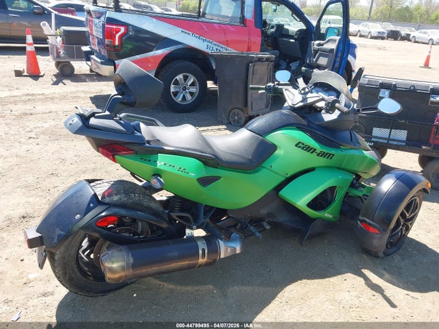 2012 Can-am Spyder Roadster Rs-s მანქანა იყიდება აუქციონზე, vin: 2BXJANA13CV000713, აუქციონის ნომერი: 44799495