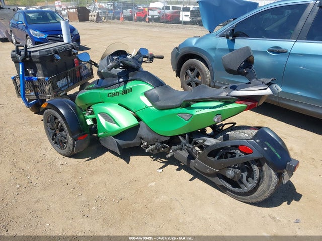 2012 Can-am Spyder Roadster Rs-s მანქანა იყიდება აუქციონზე, vin: 2BXJANA13CV000713, აუქციონის ნომერი: 44799495