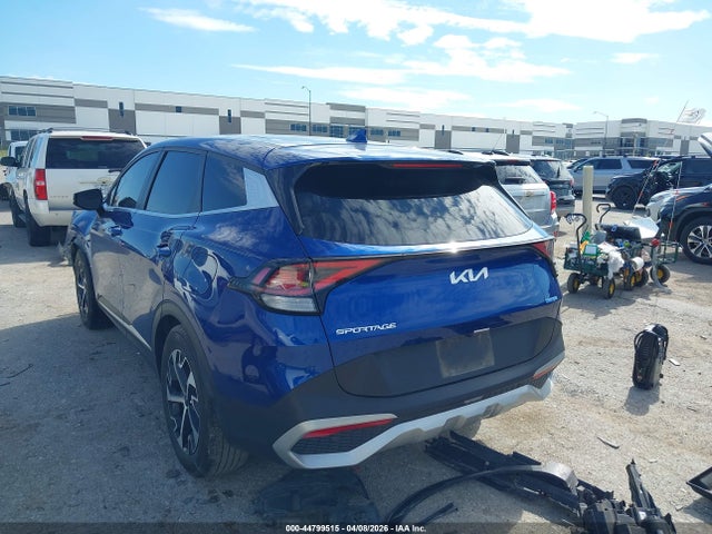 Продажа на аукционе авто 2024 Kia Sportage Ex, vin: 5XYK33DF0RG149435, номер лота: 44799515
