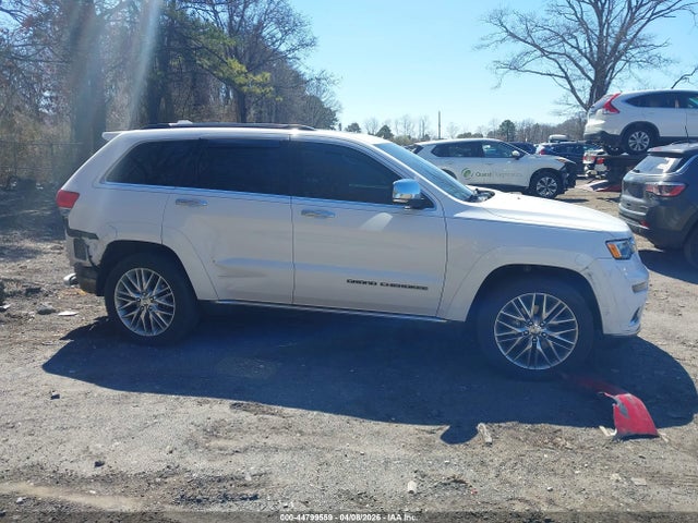 2017 Jeep Grand Cherokee Summit 4x4 მანქანა იყიდება აუქციონზე, vin: 1C4RJFJGXHC633554, აუქციონის ნომერი: 44799559