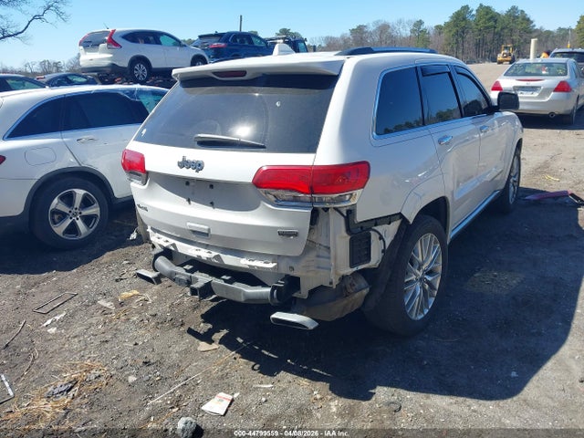 2017 Jeep Grand Cherokee Summit 4x4 მანქანა იყიდება აუქციონზე, vin: 1C4RJFJGXHC633554, აუქციონის ნომერი: 44799559