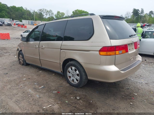 44799611 :رقم المزاد ، 5FNRL18692B015405 vin ، 2002 Honda Odyssey Ex مزاد بيع