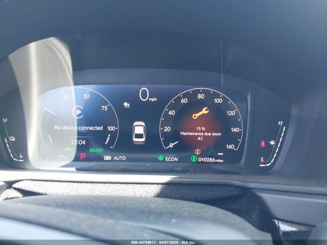 44799613 :رقم المزاد ، 1HGCY2F85SA047330 vin ، 2025 Honda Accord Hybrid Touring مزاد بيع