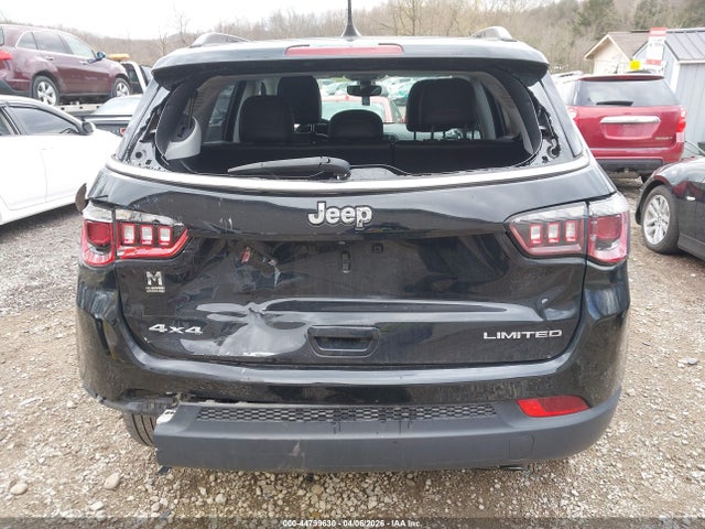 Aukcja sprzedaży 2018 Jeep Compass Limited 4x4, vin: 3C4NJDCB0JT315344, numer aukcji: 44799630