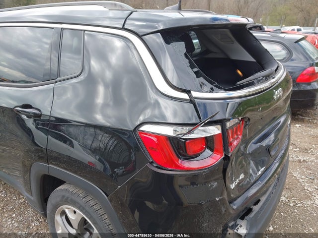 Aukcja sprzedaży 2018 Jeep Compass Limited 4x4, vin: 3C4NJDCB0JT315344, numer aukcji: 44799630