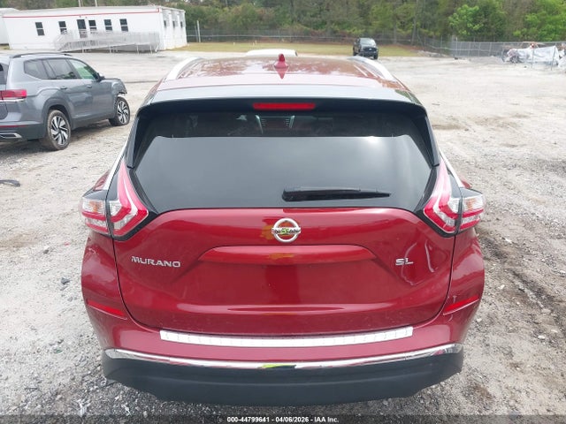 Nissan MURANO SL 2018 5N1AZ2MG8JN158101 Image 17
