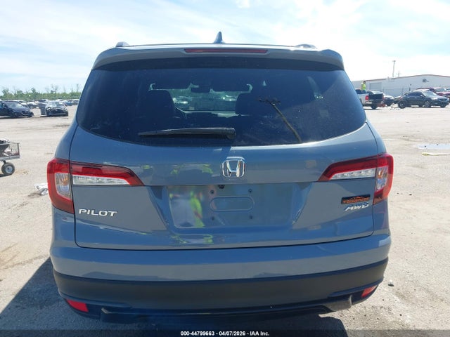 2022 Honda Pilot Awd Trailsport მანქანა იყიდება აუქციონზე, vin: 5FNYF6H85NB046009, აუქციონის ნომერი: 44799663