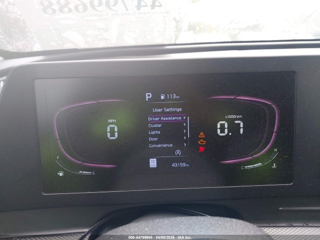 44799688 :رقم المزاد ، KNDPU3AF5P7207539 vin ، 2023 Kia Sportage Lx مزاد بيع