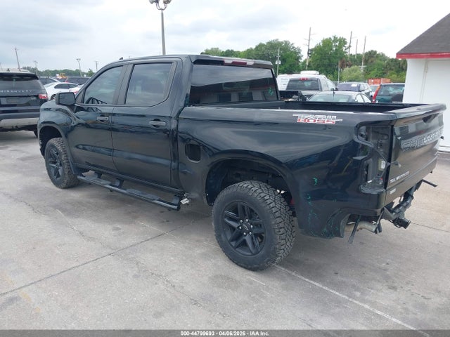 2021 Chevrolet Silverado 1500 4wd  Short Bed Custom Trail Boss მანქანა იყიდება აუქციონზე, vin: 1GCPYCEF2MZ211630, აუქციონის ნომერი: 44799693