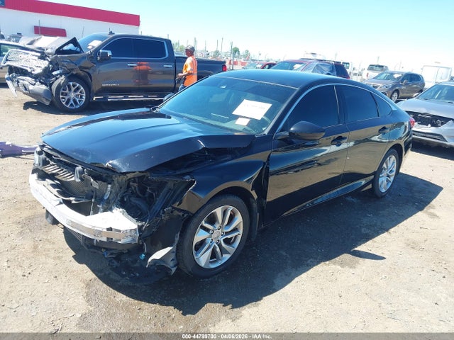 2018 Honda Accord Lx მანქანა იყიდება აუქციონზე, vin: 1HGCV1F11JA058376, აუქციონის ნომერი: 44799700