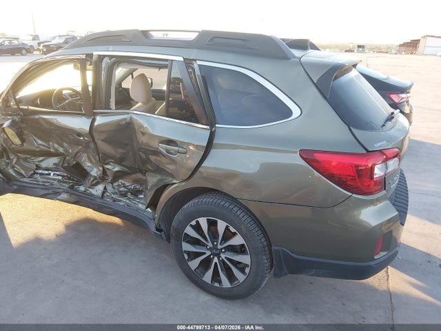 2016 Subaru Outback 2.5i Limited მანქანა იყიდება აუქციონზე, vin: 4S4BSBNC2G3230516, აუქციონის ნომერი: 44799713