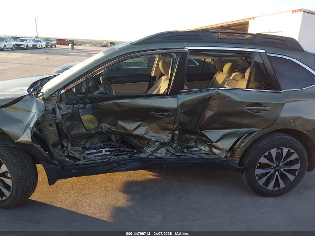 2016 Subaru Outback 2.5i Limited მანქანა იყიდება აუქციონზე, vin: 4S4BSBNC2G3230516, აუქციონის ნომერი: 44799713