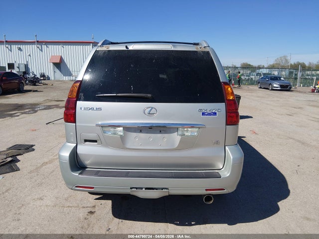 2004 Lexus Gx 470 მანქანა იყიდება აუქციონზე, vin: JTJBT20X140068206, აუქციონის ნომერი: 44799724