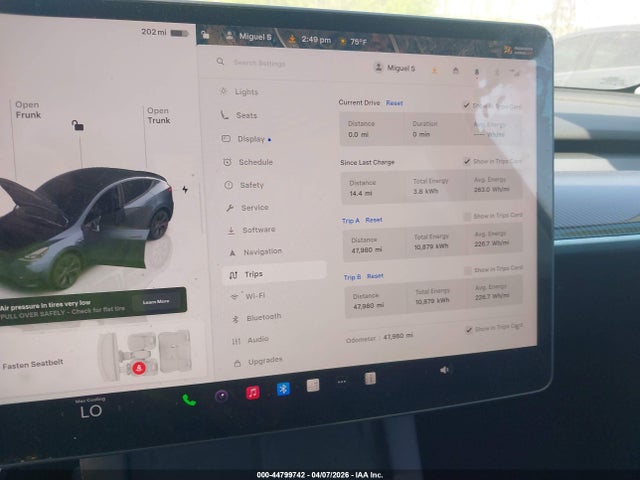 Aukcja sprzedaży 2024 Tesla Model Y Long Range Single Motor Rear-wheel Drive/rwd, vin: 7SAYGDED9RA335791, numer aukcji: 44799742