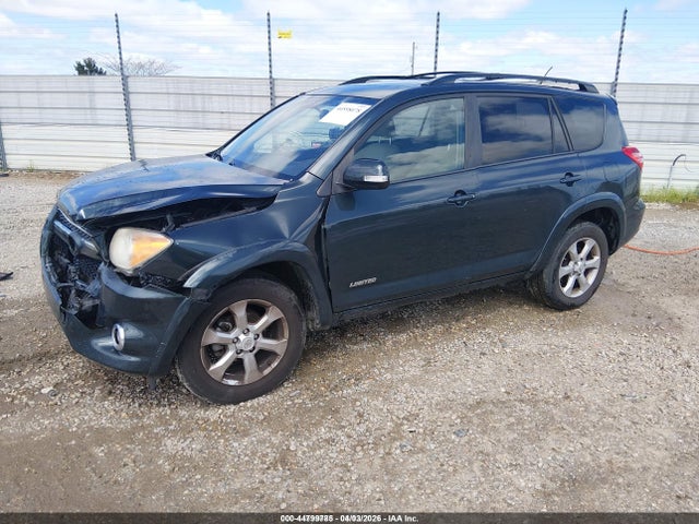 44799785 :رقم المزاد ، 2T3YF4DV3AW033313 vin ، 2010 Toyota Rav4 Limited مزاد بيع