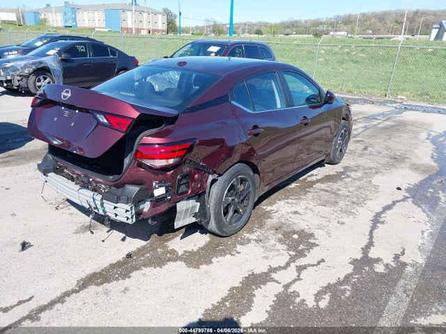 Продаж на аукціоні авто 2025 Nissan Sentra Sv, vin: 3N1AB8CV5SY388715, номер лоту: 44799786