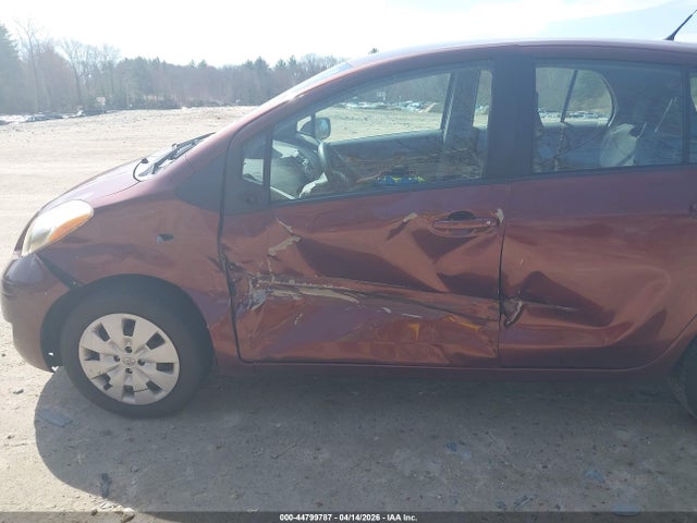 44799787 :رقم المزاد ، JTDKT4K38A5296338 vin ، 2010 Toyota Yaris مزاد بيع
