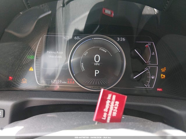 Aukcja sprzedaży 2021 Lexus Es 300h, vin: 58ADA1C17MU009063, numer aukcji: 44799789