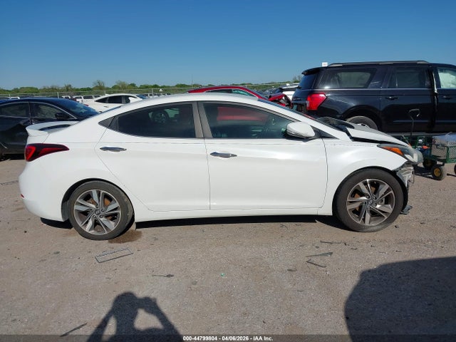 2014 Hyundai Elantra Limited მანქანა იყიდება აუქციონზე, vin: 5NPDH4AE7EH528138, აუქციონის ნომერი: 44799804