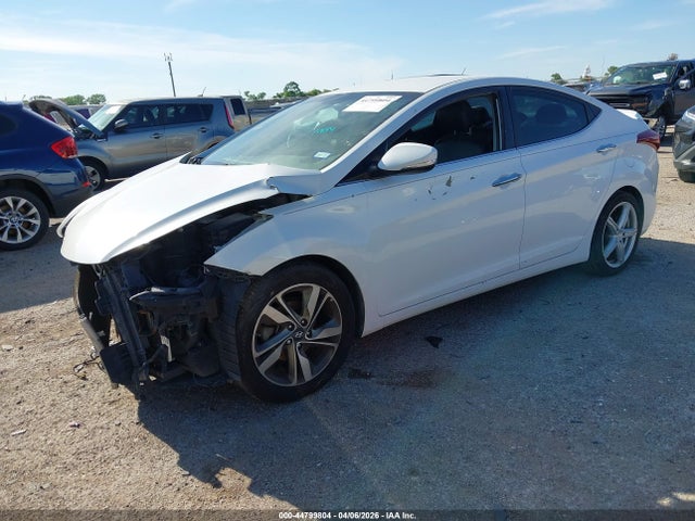 2014 Hyundai Elantra Limited მანქანა იყიდება აუქციონზე, vin: 5NPDH4AE7EH528138, აუქციონის ნომერი: 44799804