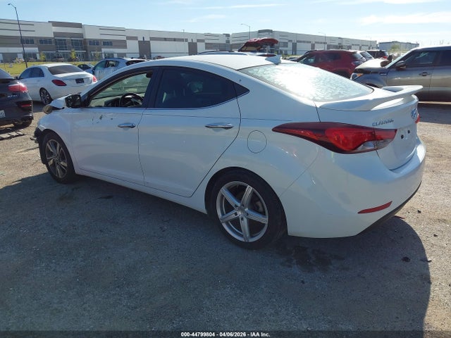 2014 Hyundai Elantra Limited მანქანა იყიდება აუქციონზე, vin: 5NPDH4AE7EH528138, აუქციონის ნომერი: 44799804