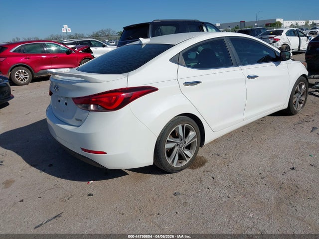 2014 Hyundai Elantra Limited მანქანა იყიდება აუქციონზე, vin: 5NPDH4AE7EH528138, აუქციონის ნომერი: 44799804