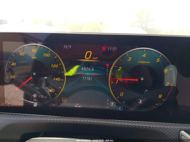 44799820 :رقم المزاد ، WDD3G4EB7KW013800 vin ، 2019 Mercedes-benz A 220 مزاد بيع