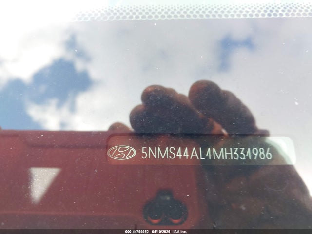 Aukcja sprzedaży 2021 Hyundai Santa Fe Limited, vin: 5NMS44AL4MH334986, numer aukcji: 44799952