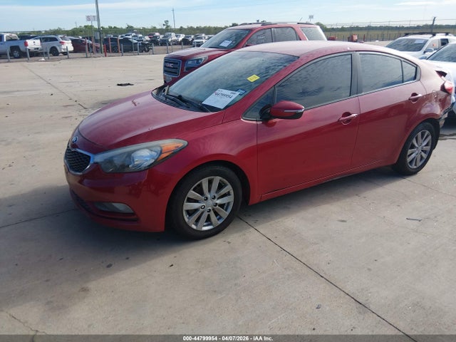KNAFX4A67G5449296 KIA FORTE LX