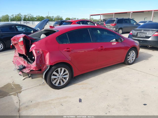 KNAFX4A67G5449296 KIA FORTE LX