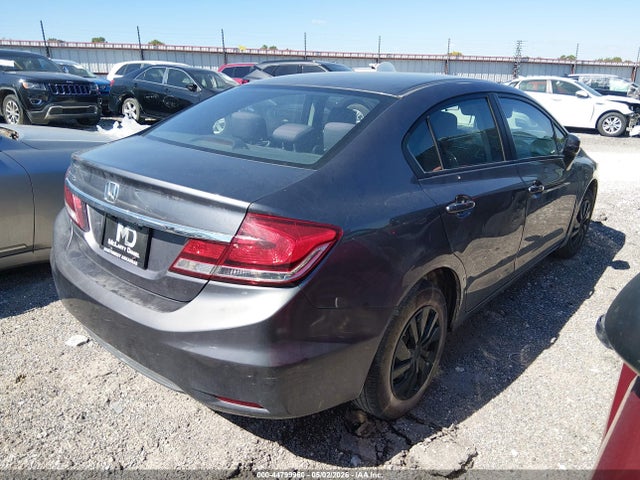 Honda Civic Lx 2014 19XFB2F52EE250986 Image 4