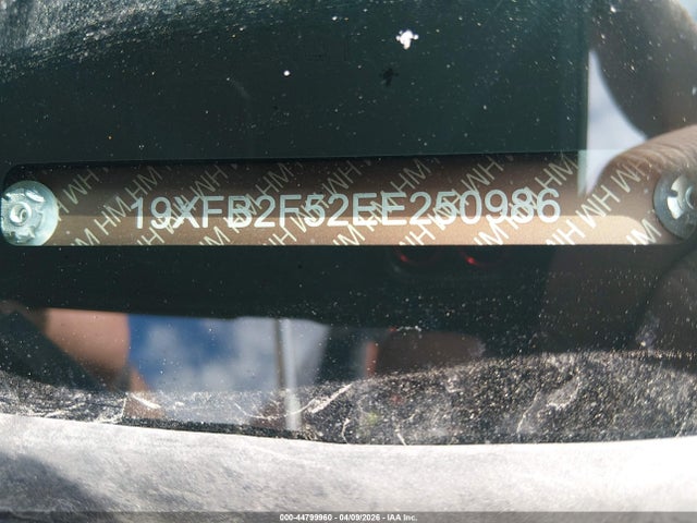 Honda Civic Lx 2014 19XFB2F52EE250986 Image 9