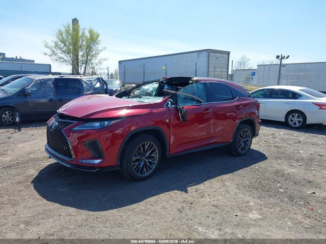 2022 Lexus Rx 350 F Sport Appearance მანქანა იყიდება აუქციონზე, vin: 2T2SZMDA2NC335875, აუქციონის ნომერი: 44799965