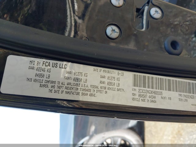 Продаж на аукціоні авто 2019 Dodge Challenger Sxt, vin: 2C3CDZAG3KH669335, номер лоту: 44800034