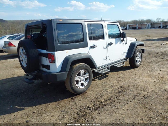 44800235 :رقم المزاد ، 1C4HJWDG5FL591203 vin ، 2015 Jeep Wrangler Unlimited Willys Wheeler مزاد بيع