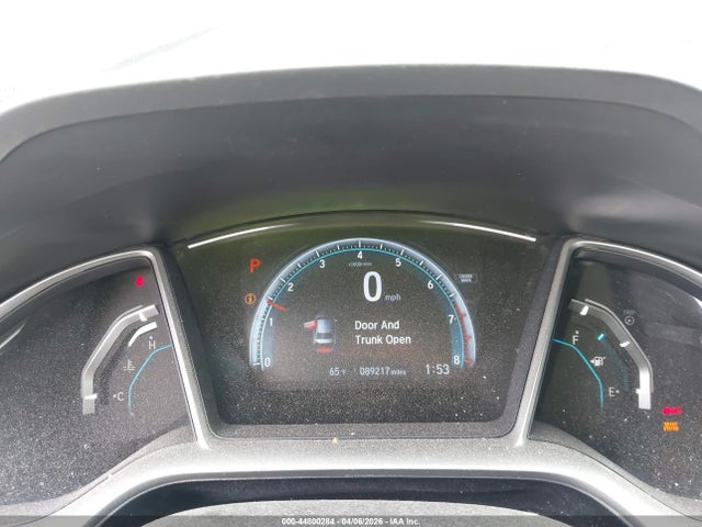 2018 Honda Civic Ex მანქანა იყიდება აუქციონზე, vin: 2HGFC2F74JH575170, აუქციონის ნომერი: 44800284