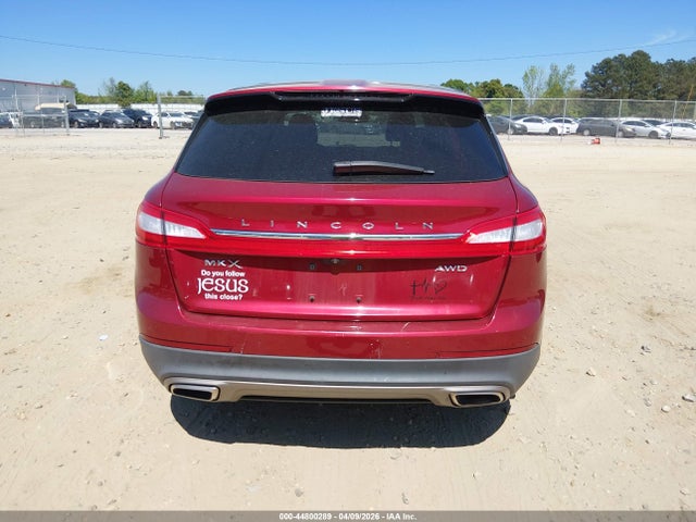 44800289 :رقم المزاد ، 2LMTJ8LR5GBL70002 vin ، 2016 Lincoln Mkx Reserve مزاد بيع