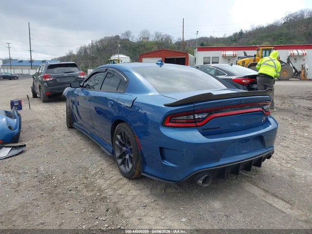 2021 Dodge Charger Scat Pack Rwd მანქანა იყიდება აუქციონზე, vin: 2C3CDXGJ1MH587940, აუქციონის ნომერი: 44800309