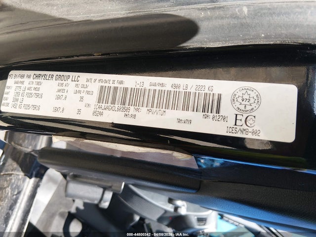 2013 JEEP WRANGLER 1C4AJWAGXDL603509 Photo 8