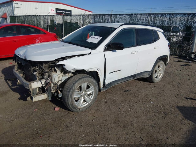 Aukcja sprzedaży 2022 Jeep Compass Latitude Fwd, vin: 3C4NJCBB8NT139550, numer aukcji: 44800383